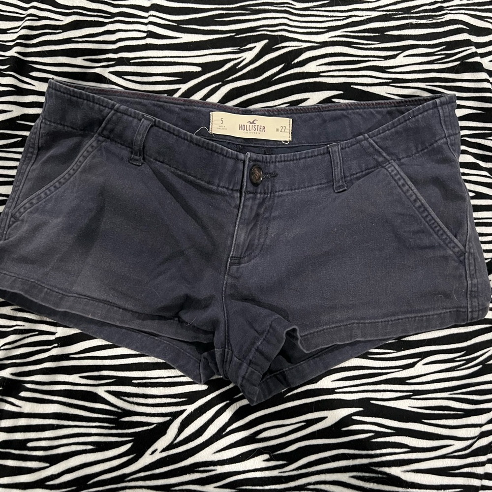 Hollister Navy Blue Shorts, Sz 5